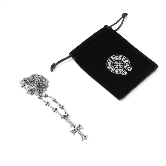 Chrome Hearts Babyfat Cross Pendant Necklace