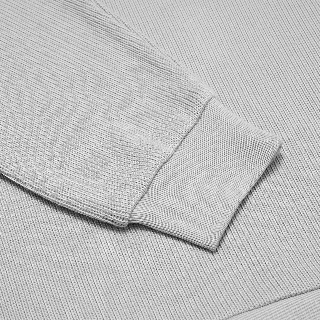 FOLX Woven Chest Pocket Sweater