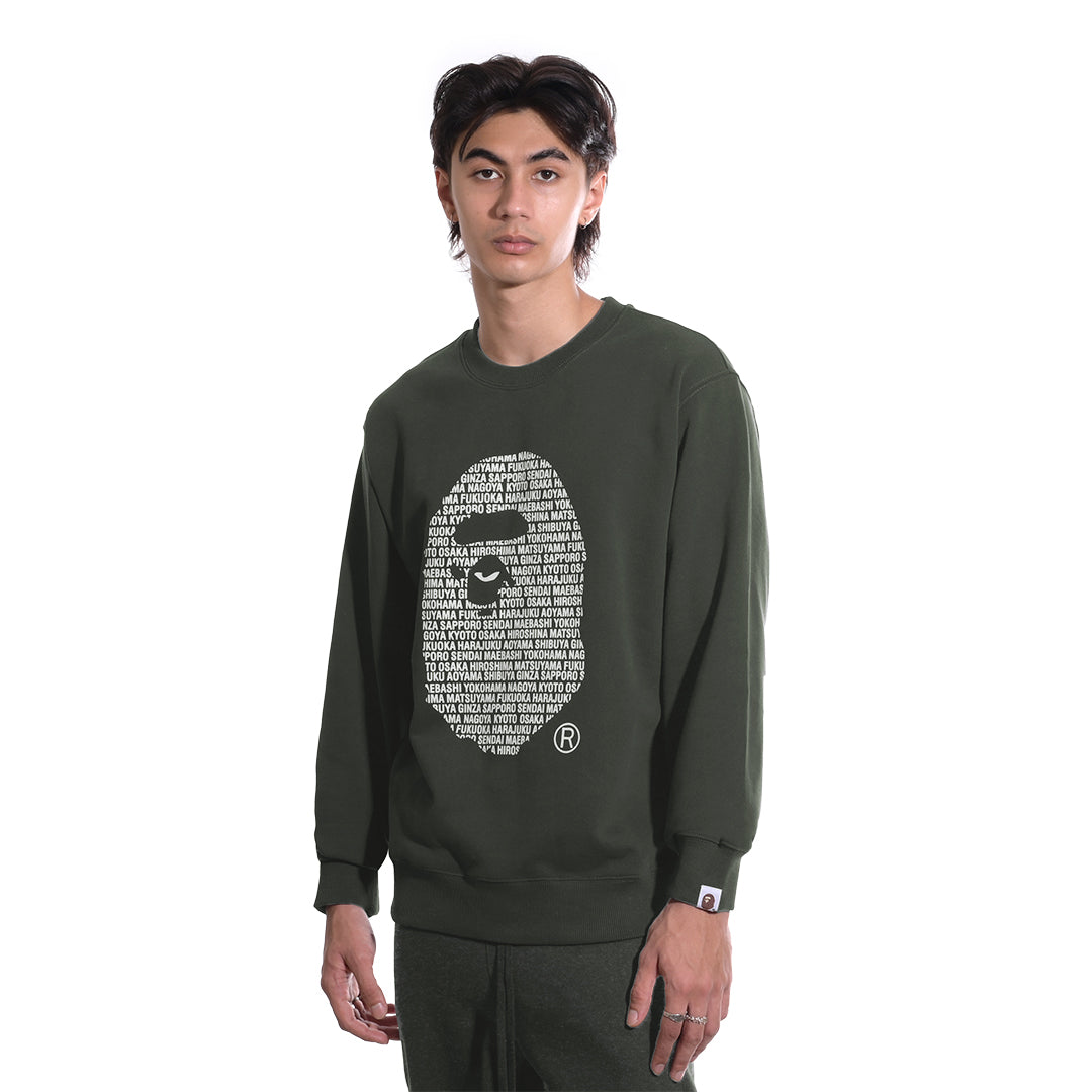 BAPE Japan Ape Head Sweatshirt
