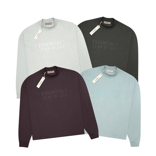 FOG Essentials Center Solid Rubber Text Sweatshirt