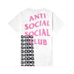 CDG X Anti Social Social Club T-Shirt White