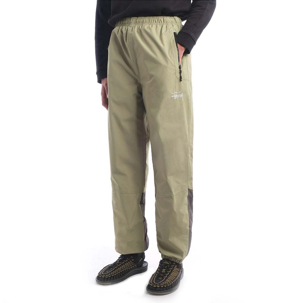 Stussy Taped Seam Rain Shell Pants Olive