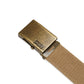 LVS Plaque Buckle Webbed Belt