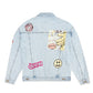 Drew House Hearty Skull Patch Denim Jacket