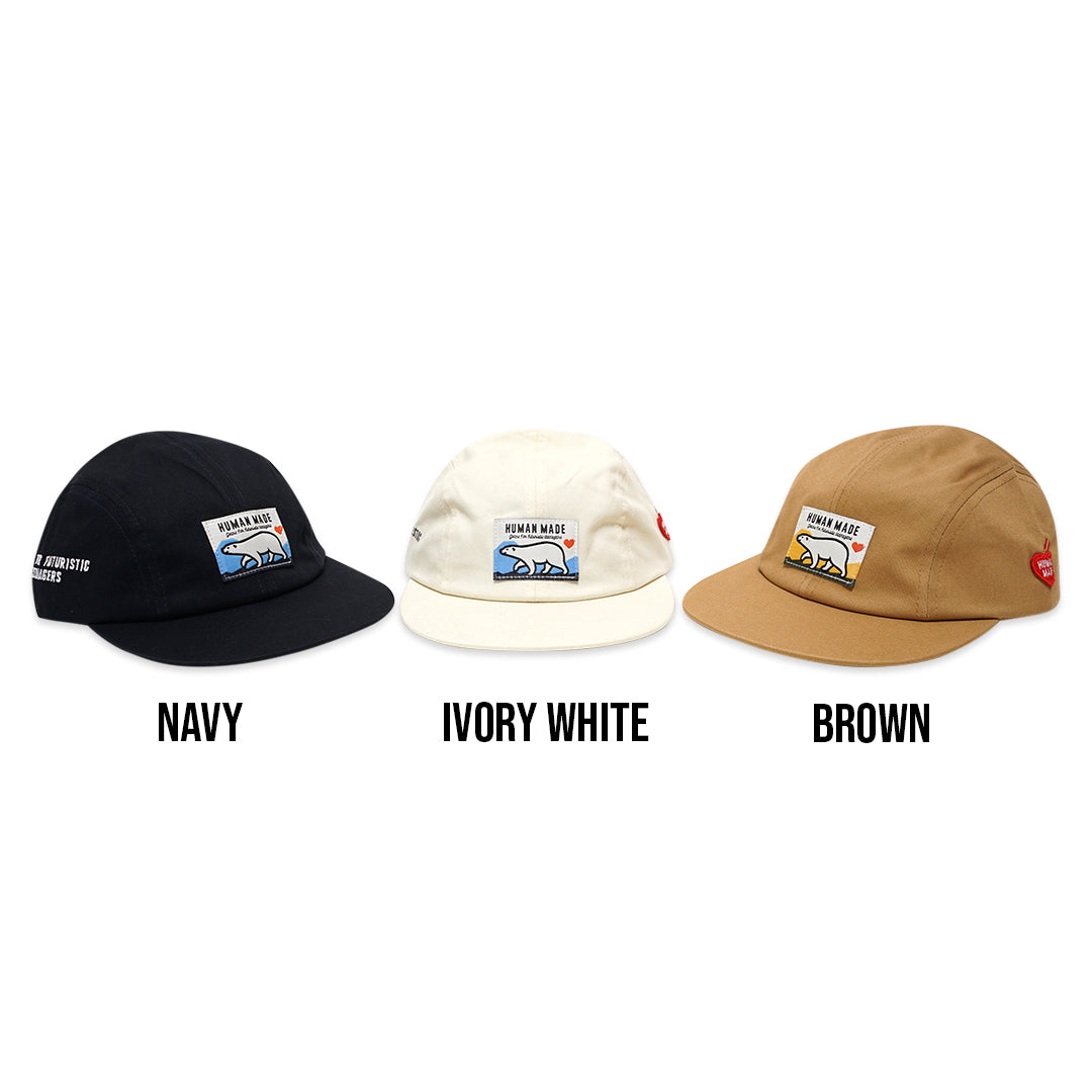 Human Made 5-Panel Polar Bear Cap