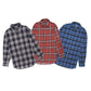 Chrome Hearts All-Over Cross Flannel Long Sleeve Shirt