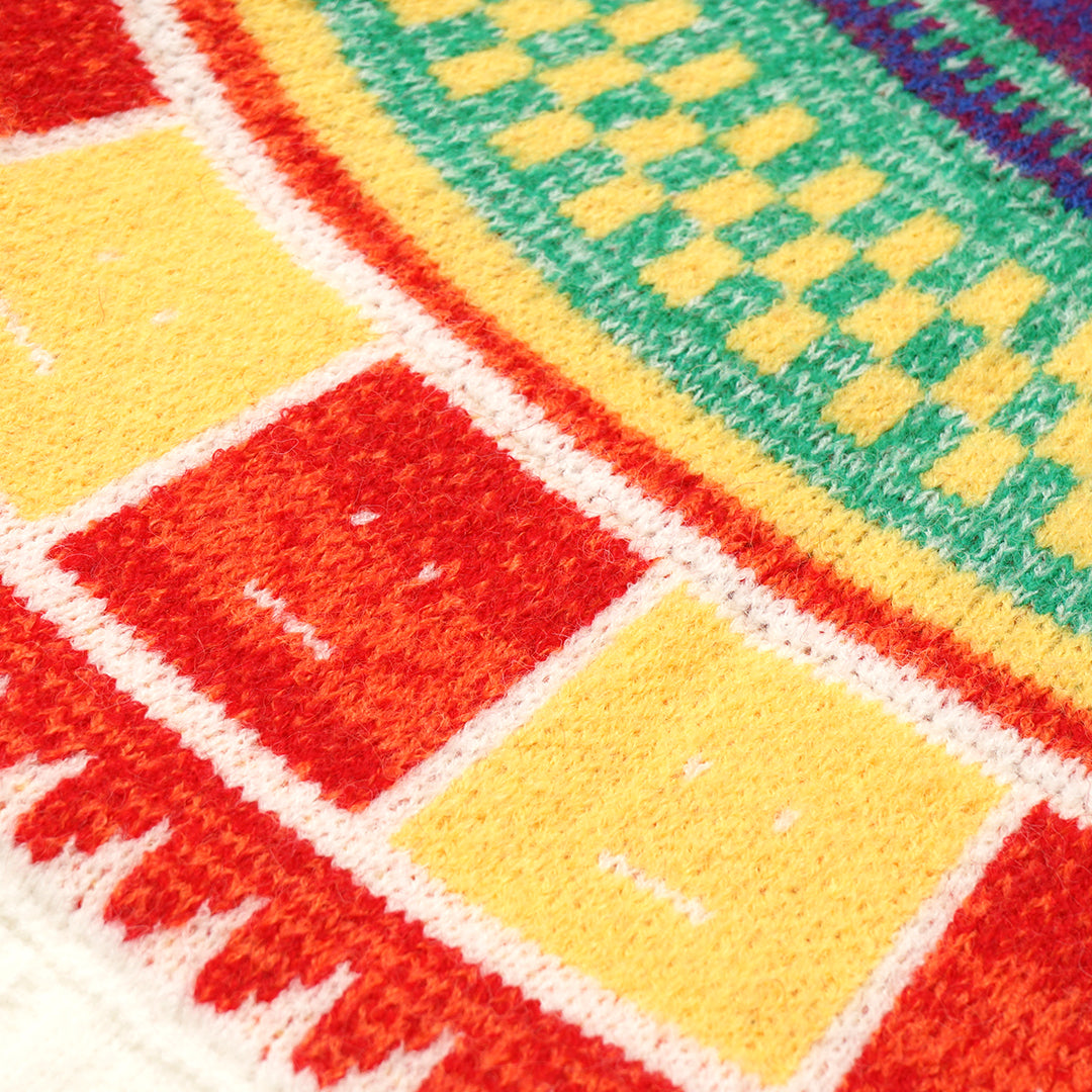 ASD Kristjan Islandic Rainbow Face Knit Sweater