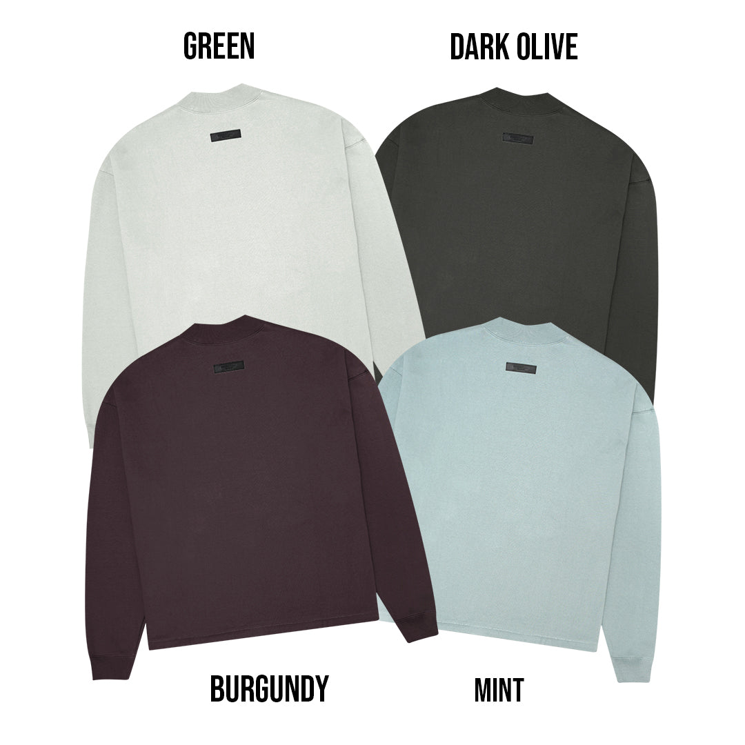 FOG Essentials Center Solid Rubber Text Sweatshirt