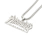 TSR Stainless Steel Logo Necklace
