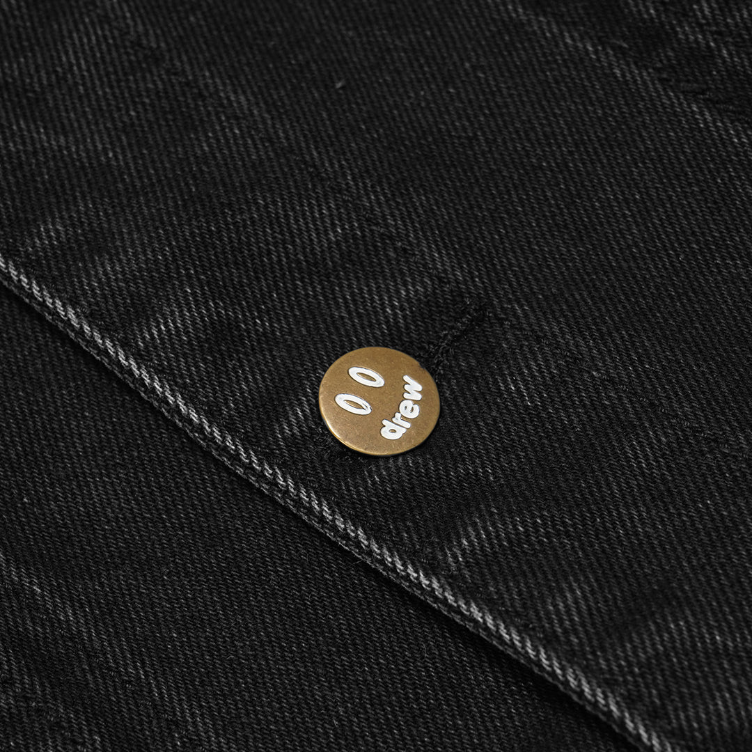 Drew House Chenille Mascot Patch Denim Jacket