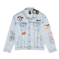 Drew House Hearty Skull Patch Denim Jacket