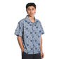 M7B Checkerboard Monogram Denim Short Sleeve Shirt