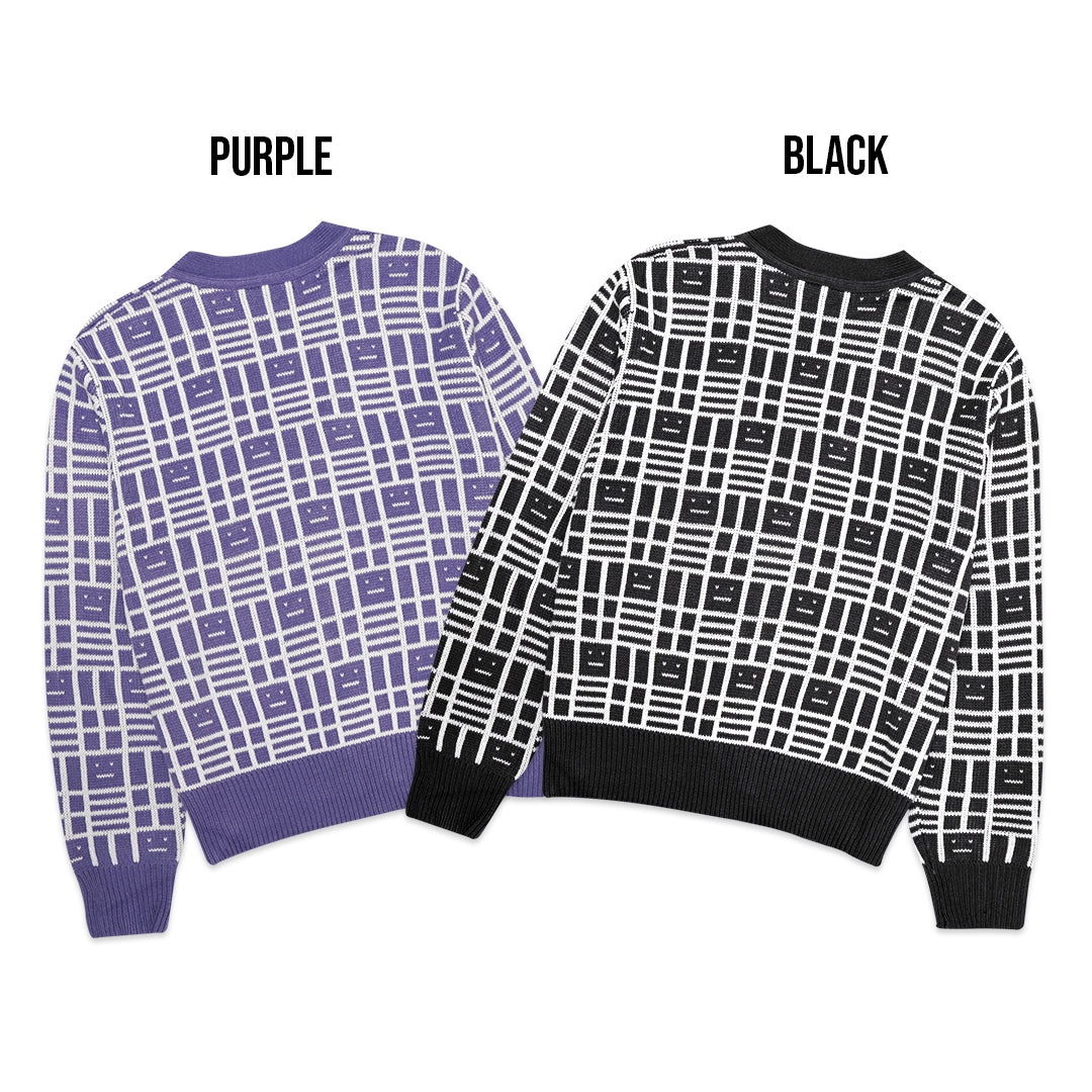 ASD Kargot Face All Over Cardigan
