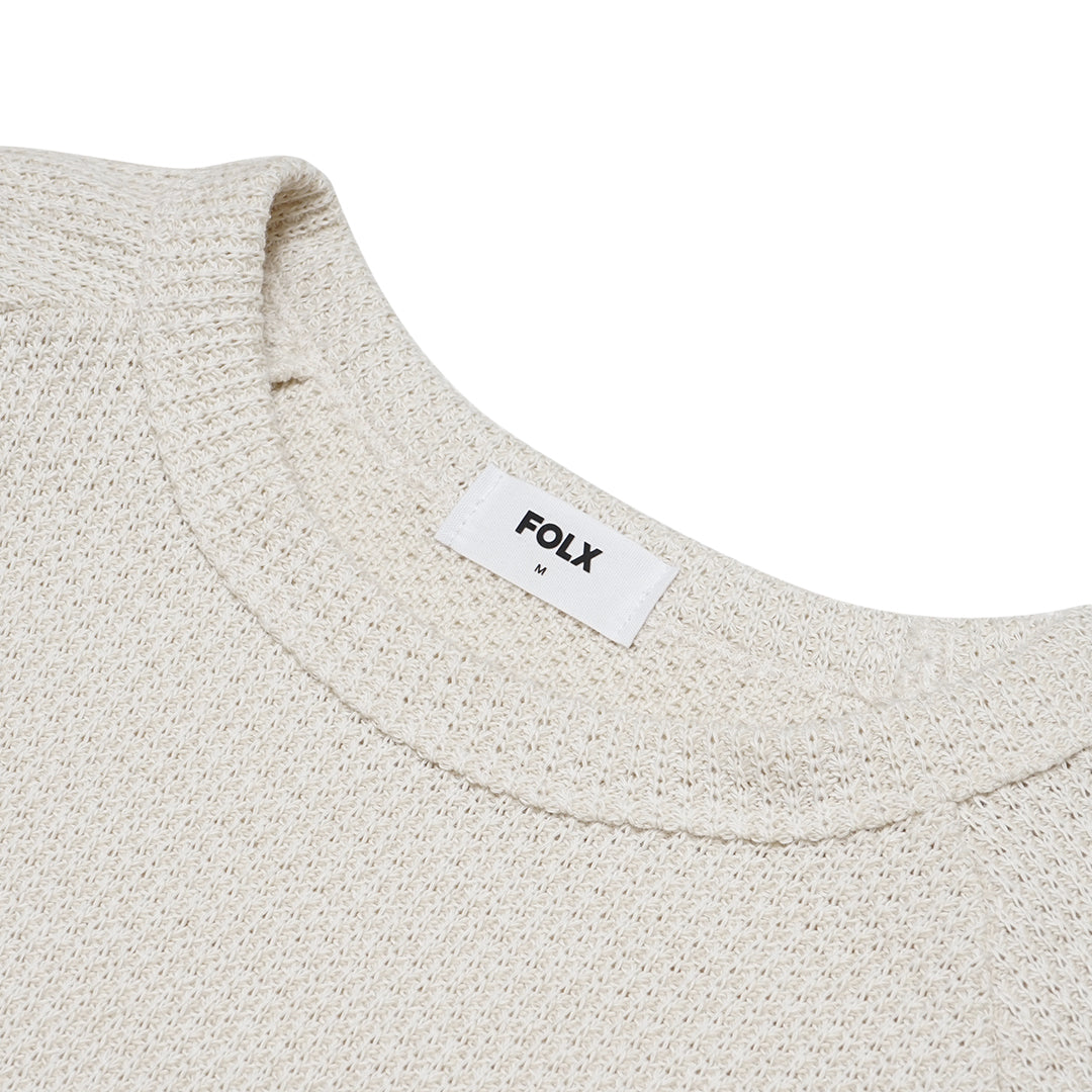 FOLX Crew Neck Knitted Sweater
