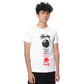 CDG X Stussy Happy Holidays T-Shirt White