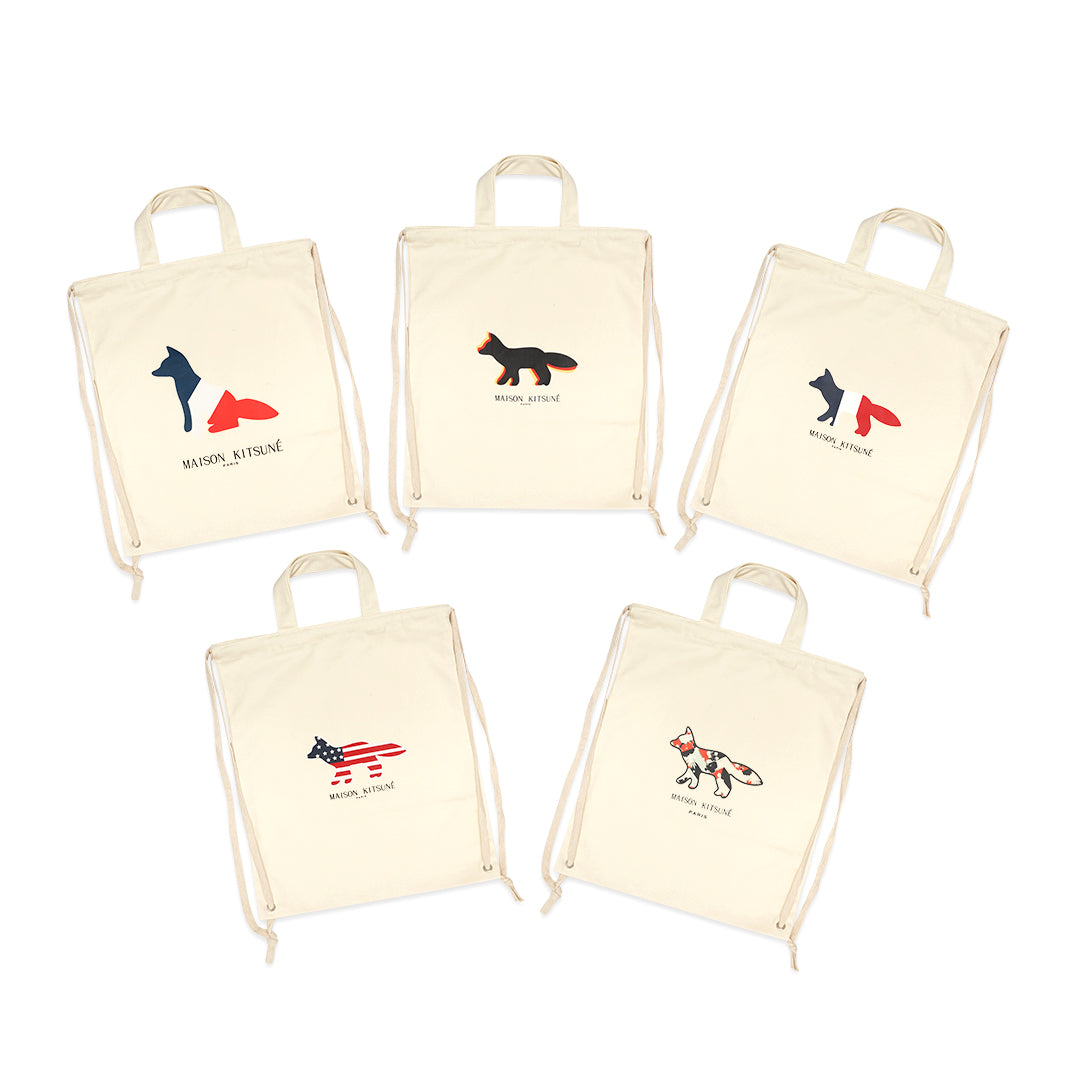 MKS Fox Logo Tote Backpack