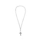 Chrome Hearts Small Double Cross Pendant Necklace
