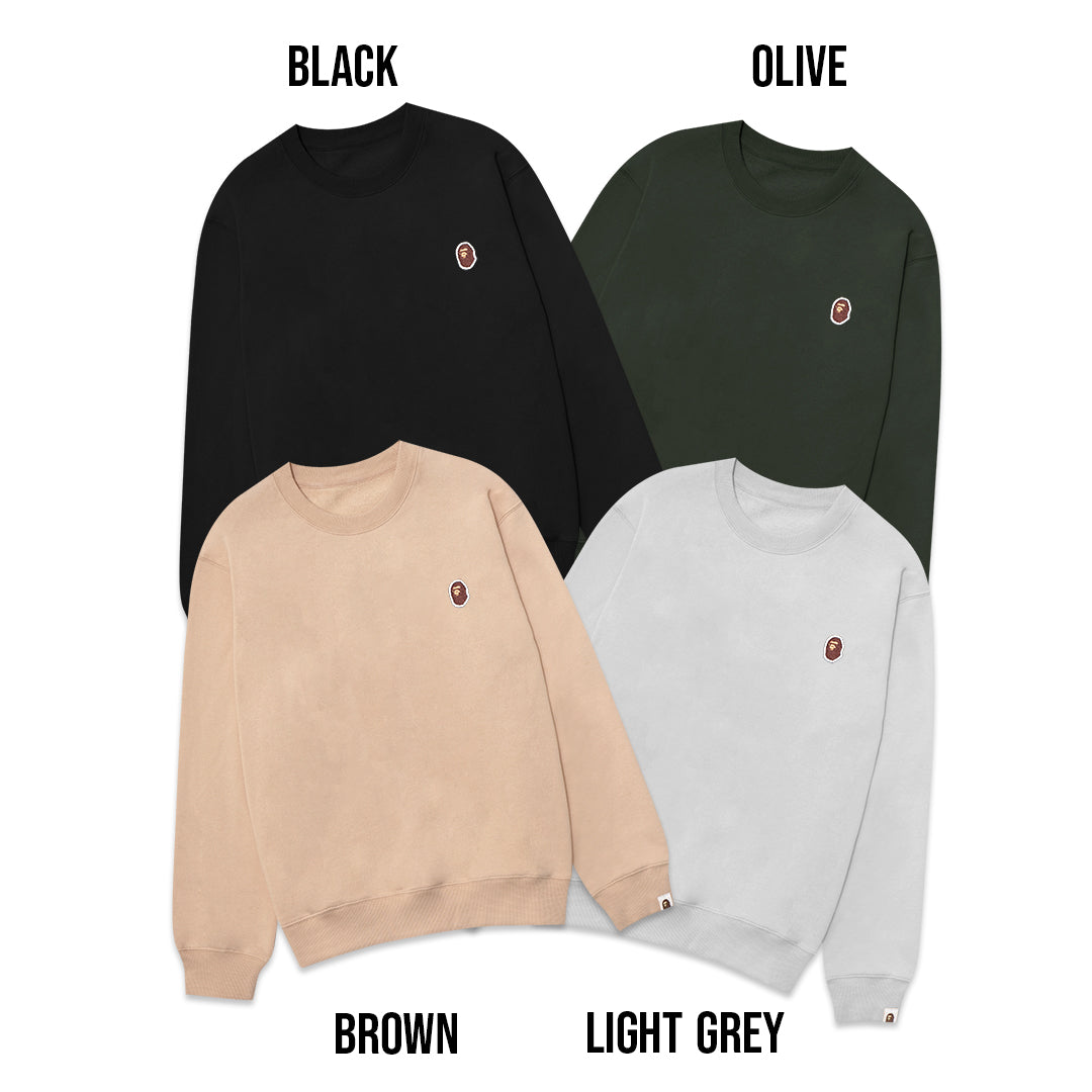 BAPE Small Logo Patch Sweatshirt
