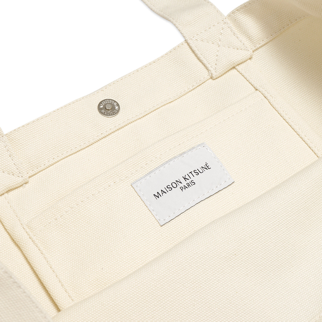 MKS Tricolor Circle Fox Tote Bag