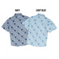 M7B Checkerboard Monogram Denim Short Sleeve Shirt