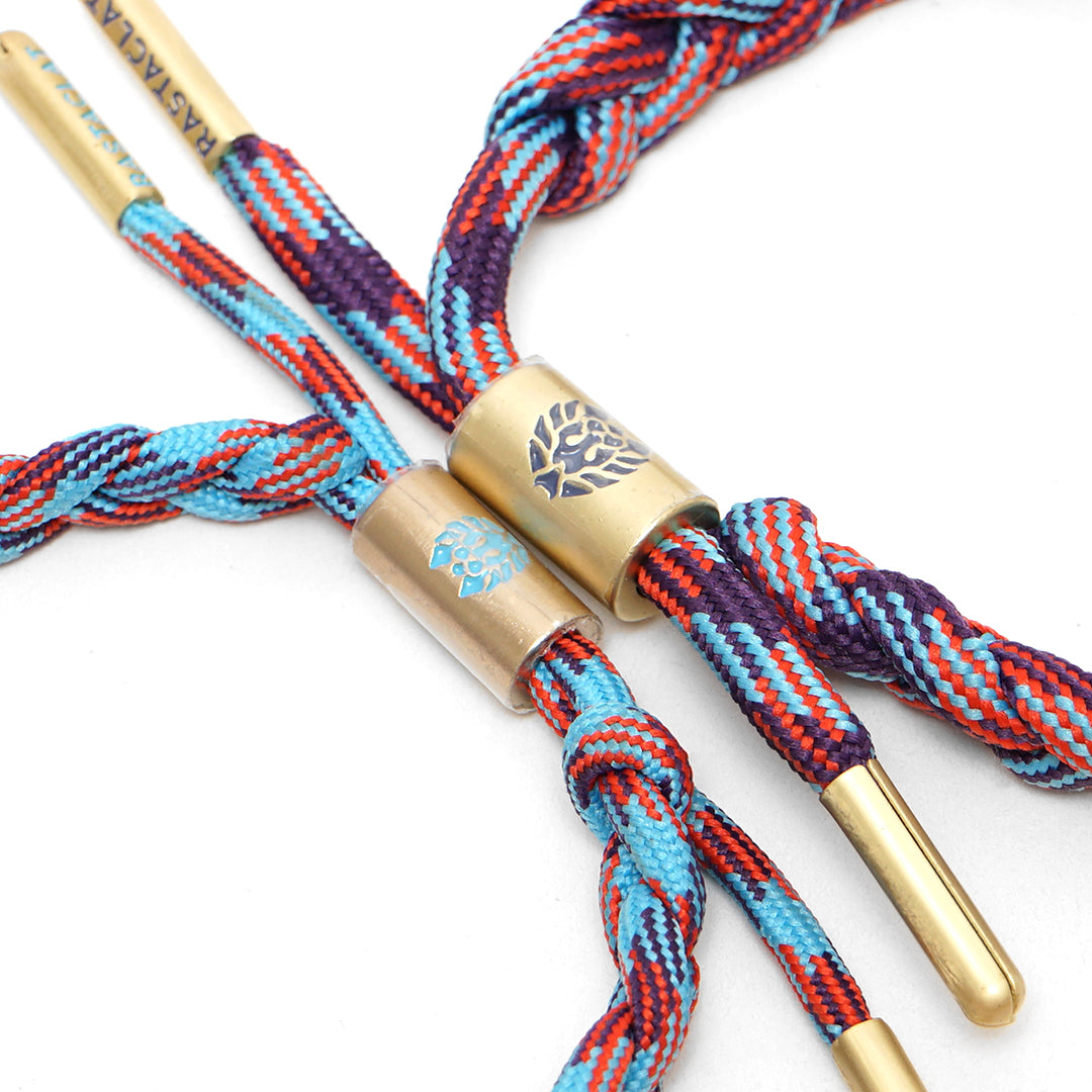 Rastaclat Fellowship Braided Couple Bracelet Set