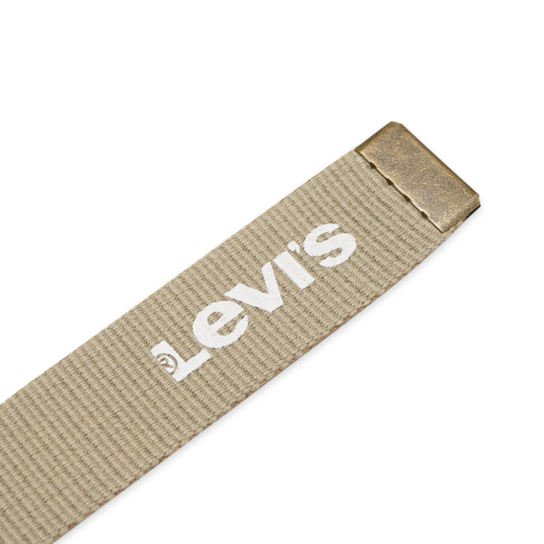 LVS Plaque Buckle Webbed Belt