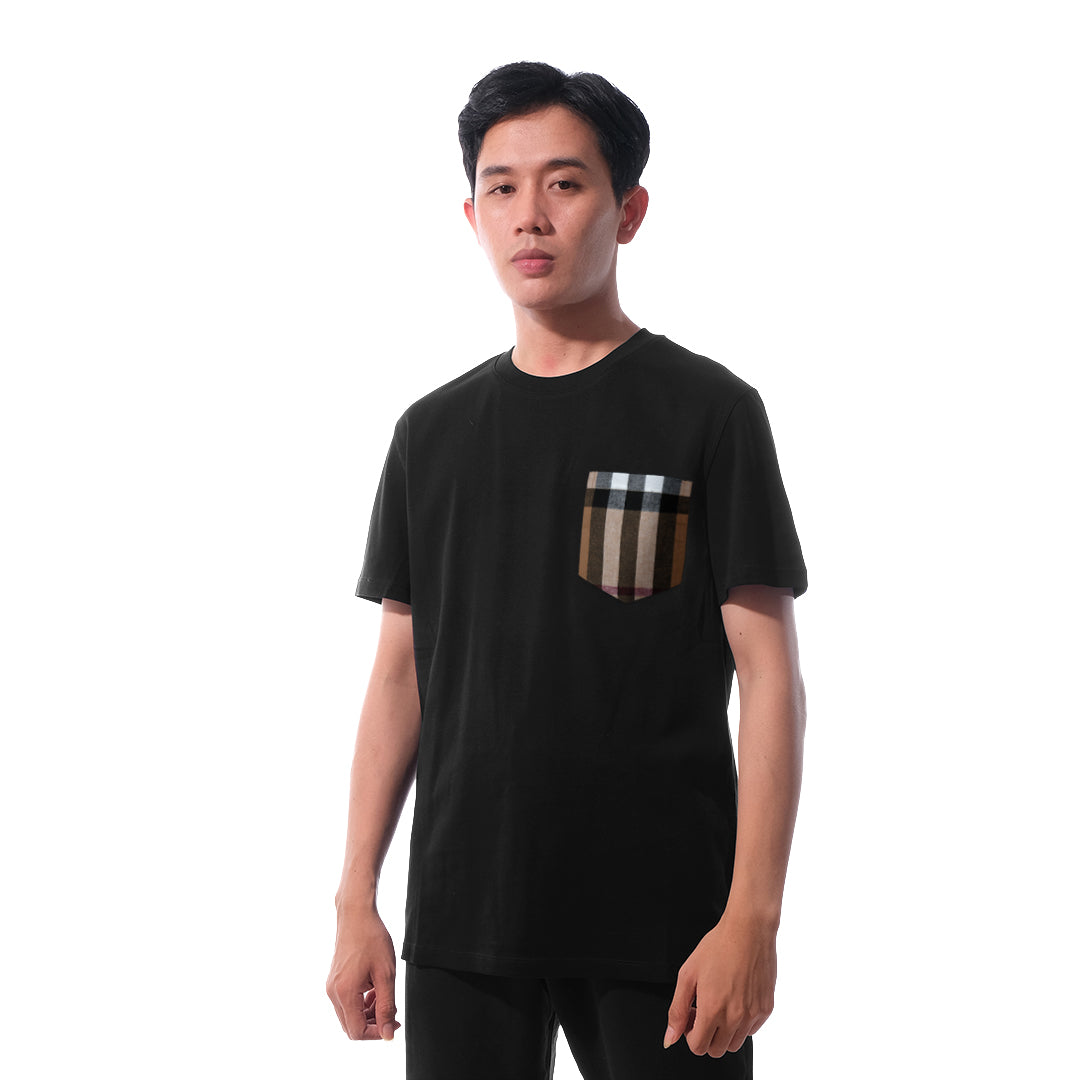 FOLX Checkered Chest Pocket T-Shirt