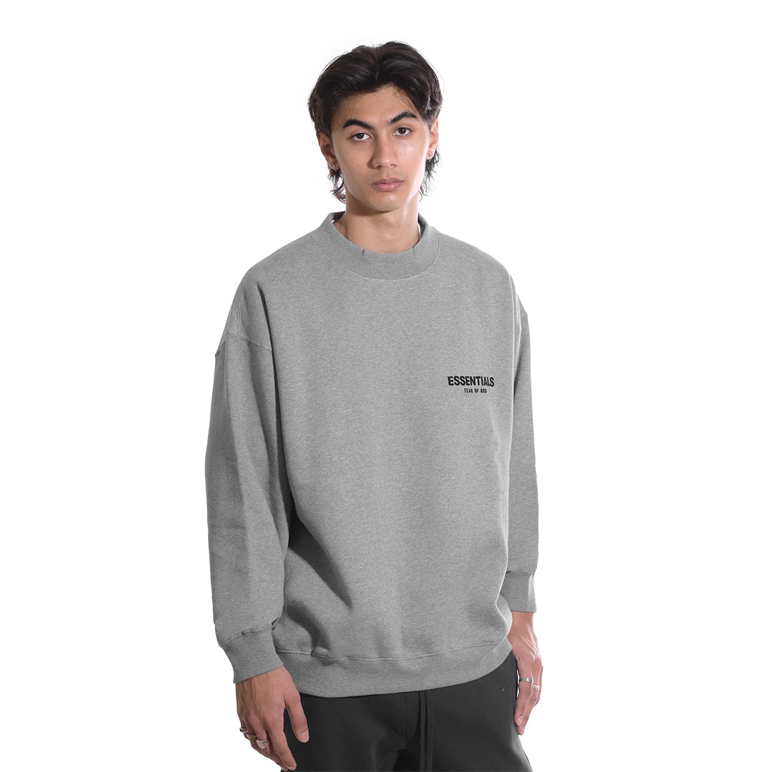 FOG Essentials Back Velvet Text Sweatshirt