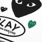 CDG Play Multiple Heart Patch T-Shirt