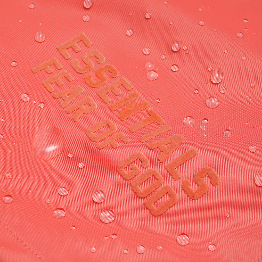 FOG Essentials Velvet Text Running Nylon Shorts