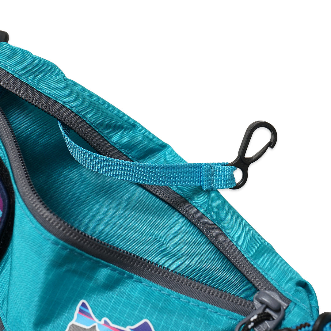 patagonia ultralight multicolor zipper fly fishing angler crossbody bag PTG Ultralight Zipper Fly Fishing Angler Crossbody Bag – SANGKIL