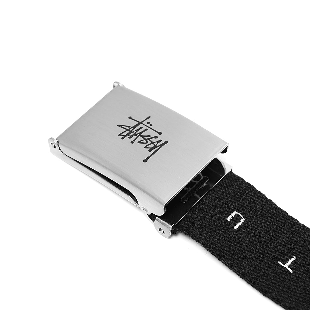 Stussy Small Text Webbing Belt