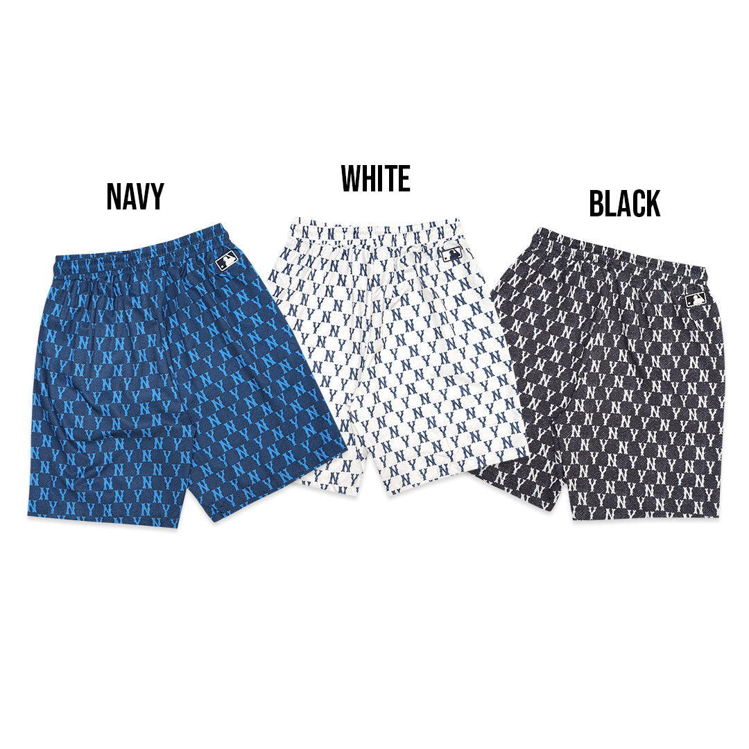 M7B Monogram Embroidery Logo Polyester Shorts