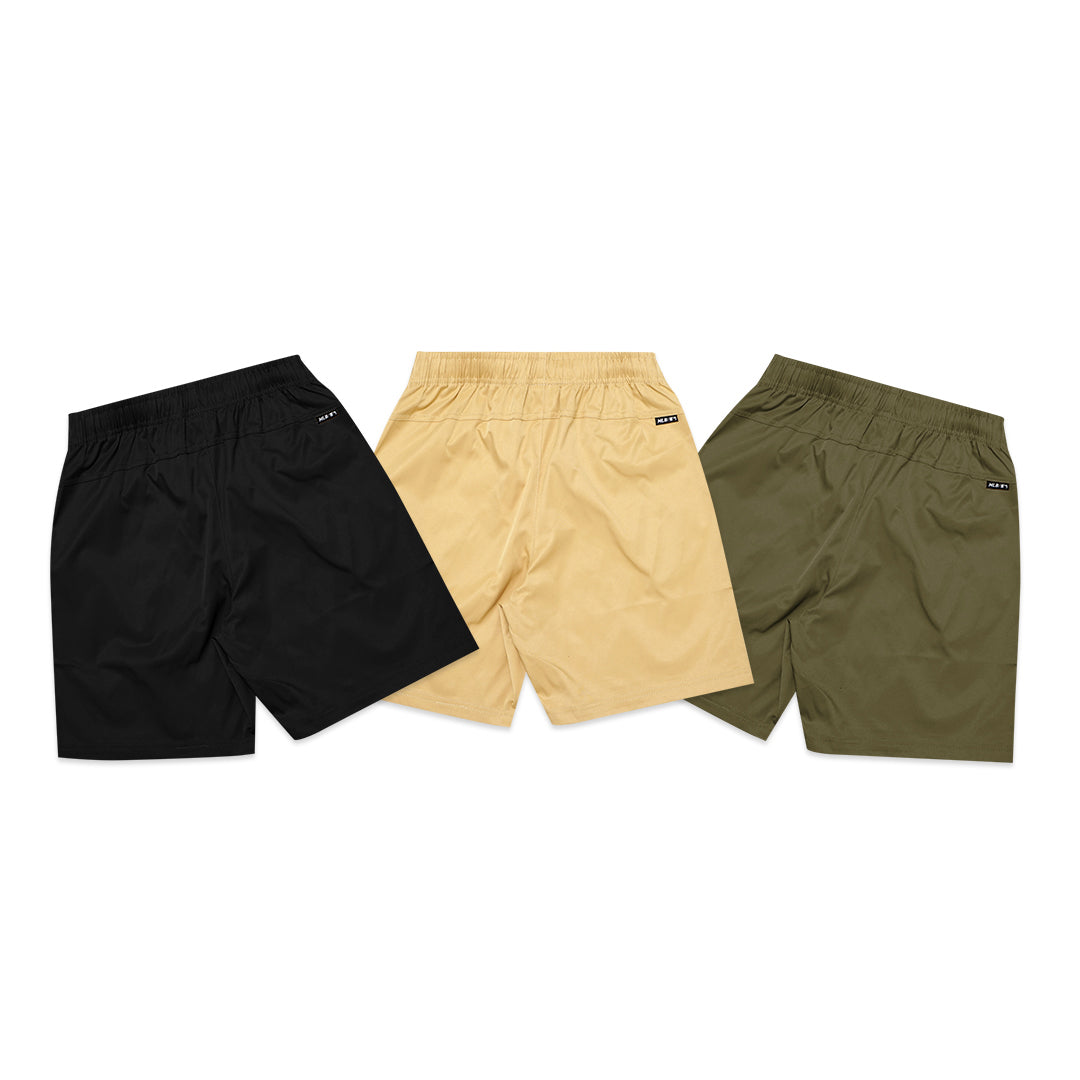 M7B Basic Polyester Woven Shorts