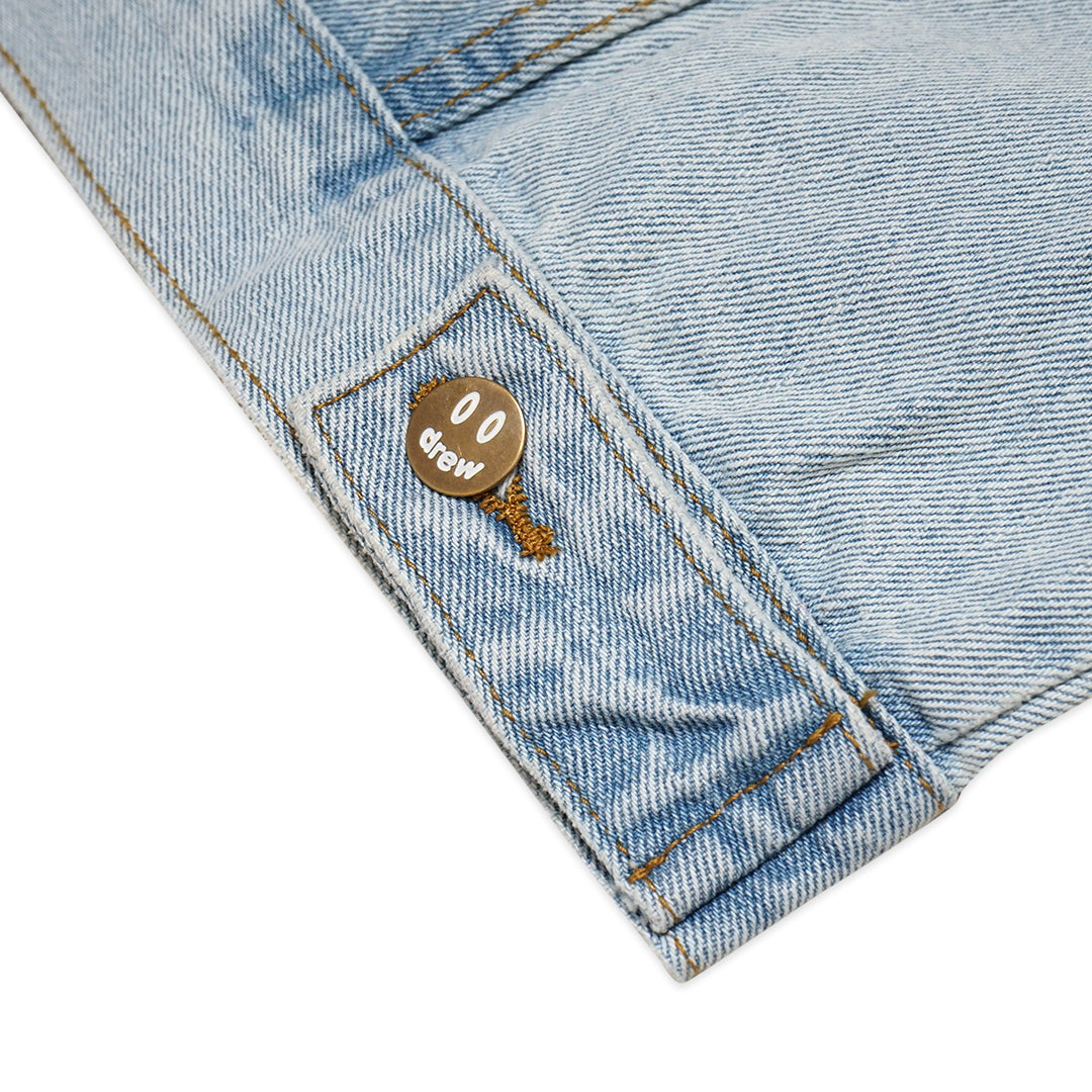 Drew House Hearty Skull Patch Denim Jacket