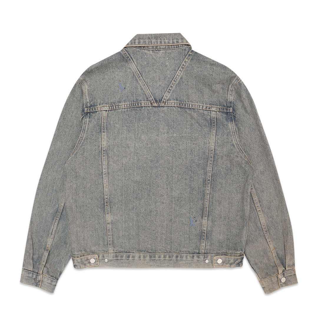 Represent Washed Denim Jacket