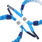 Rastaclat Gradient Braided Couple Bracelet Set