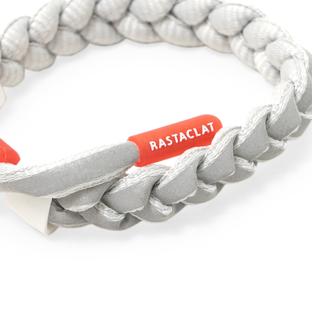 Rastaclat Grey Matter Braided Bracelet