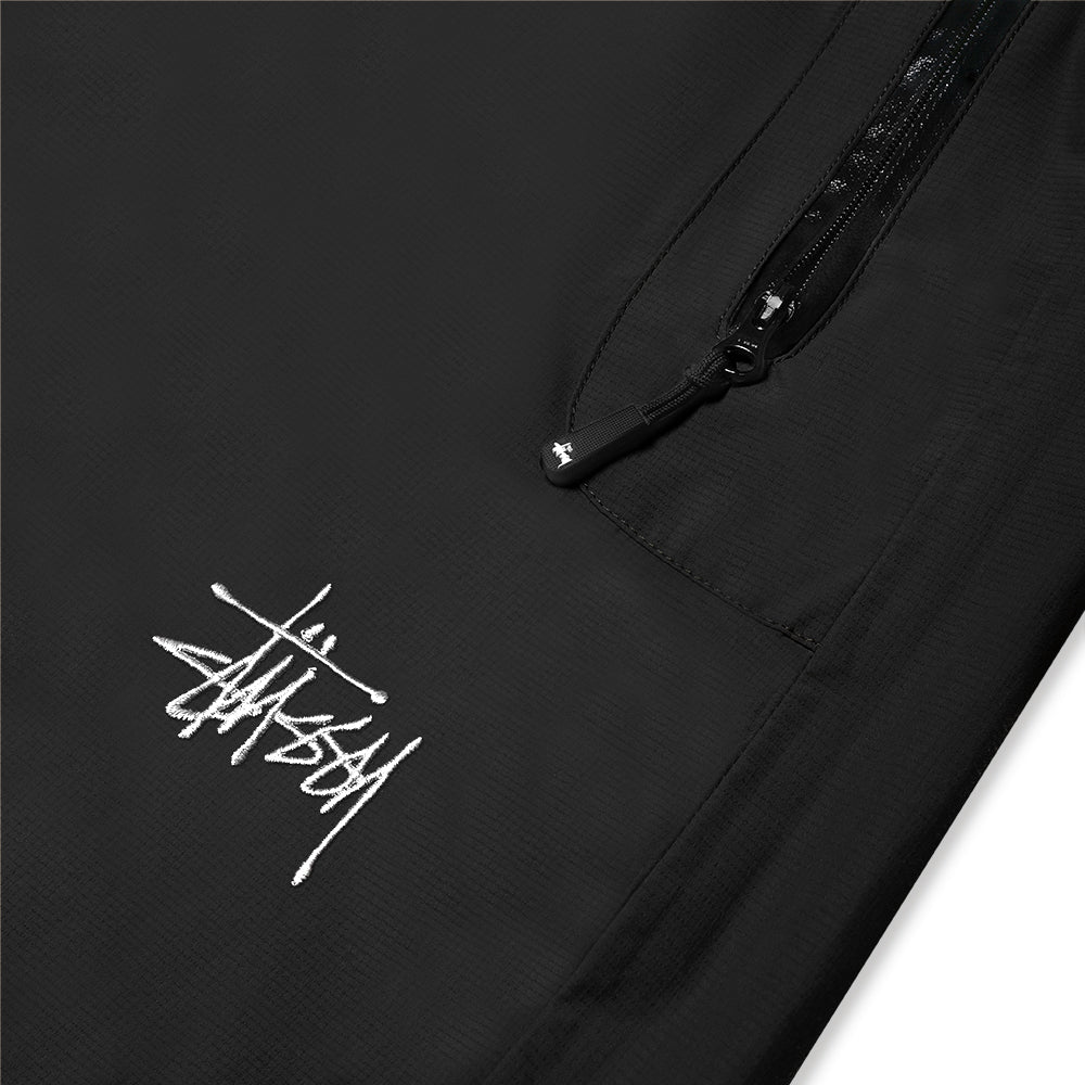 Stussy Taped Seam Rain Shell Pants Black