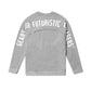 Human Made Raglan Crewneck Sweatshirt Grey