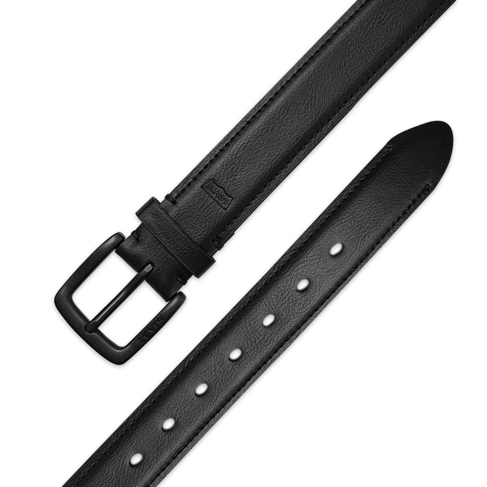LVS Black Pin Buckle Belt