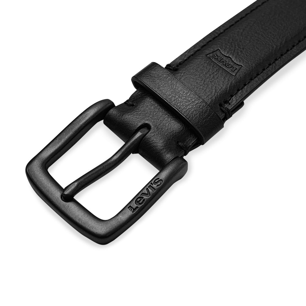 LVS Black Pin Buckle Belt