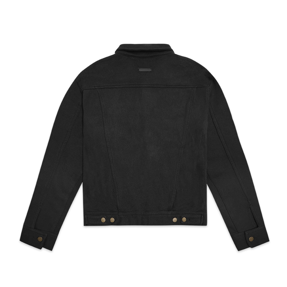 FOG 7th Collection French Terry Trucker Jacket Black
