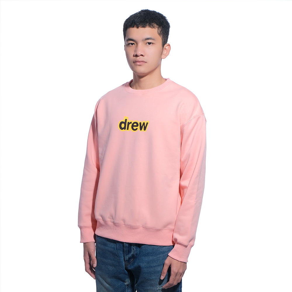 Drew House Secret Crewneck Sweatshirt Light Pink