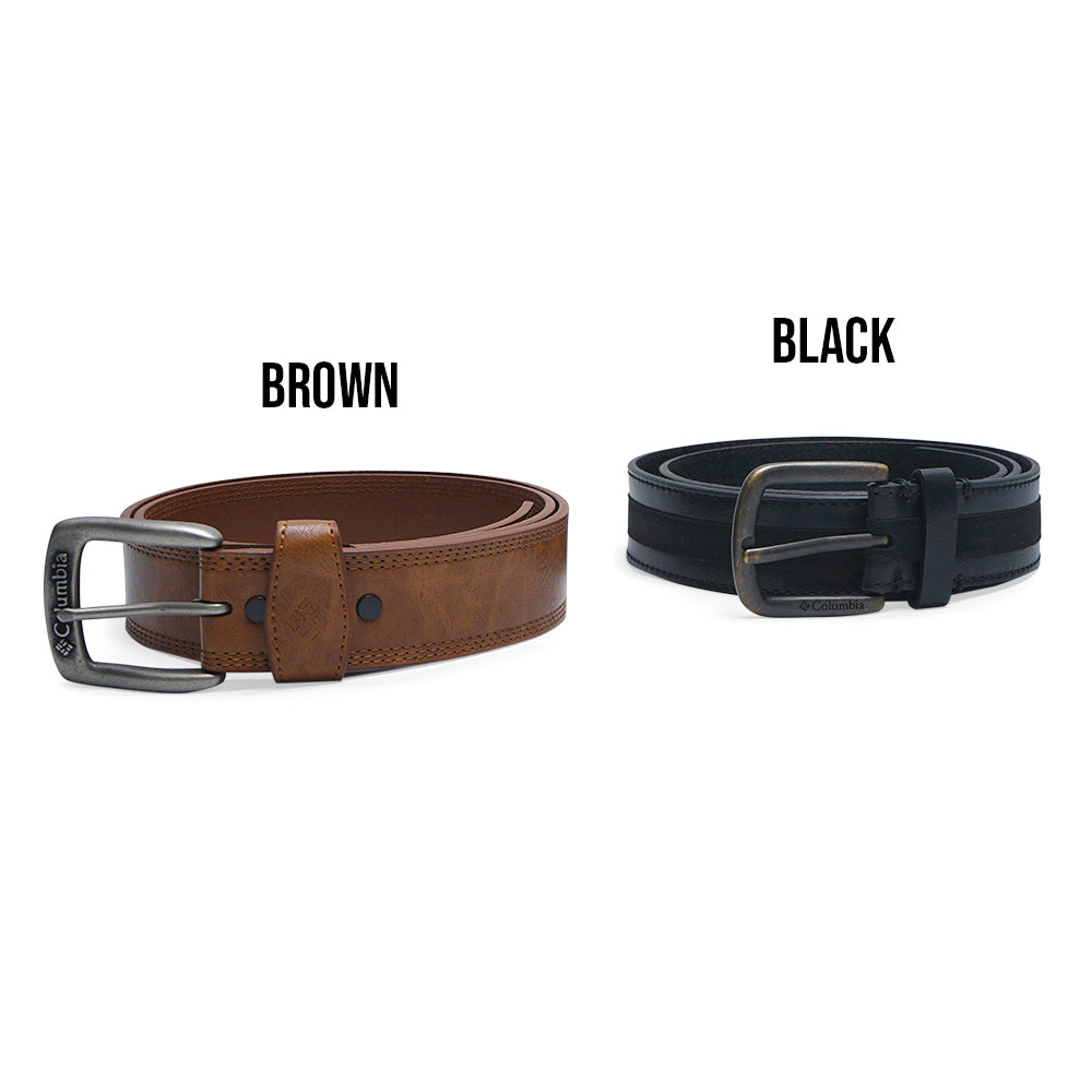 CLM Matte Pin Buckle Leather Belt