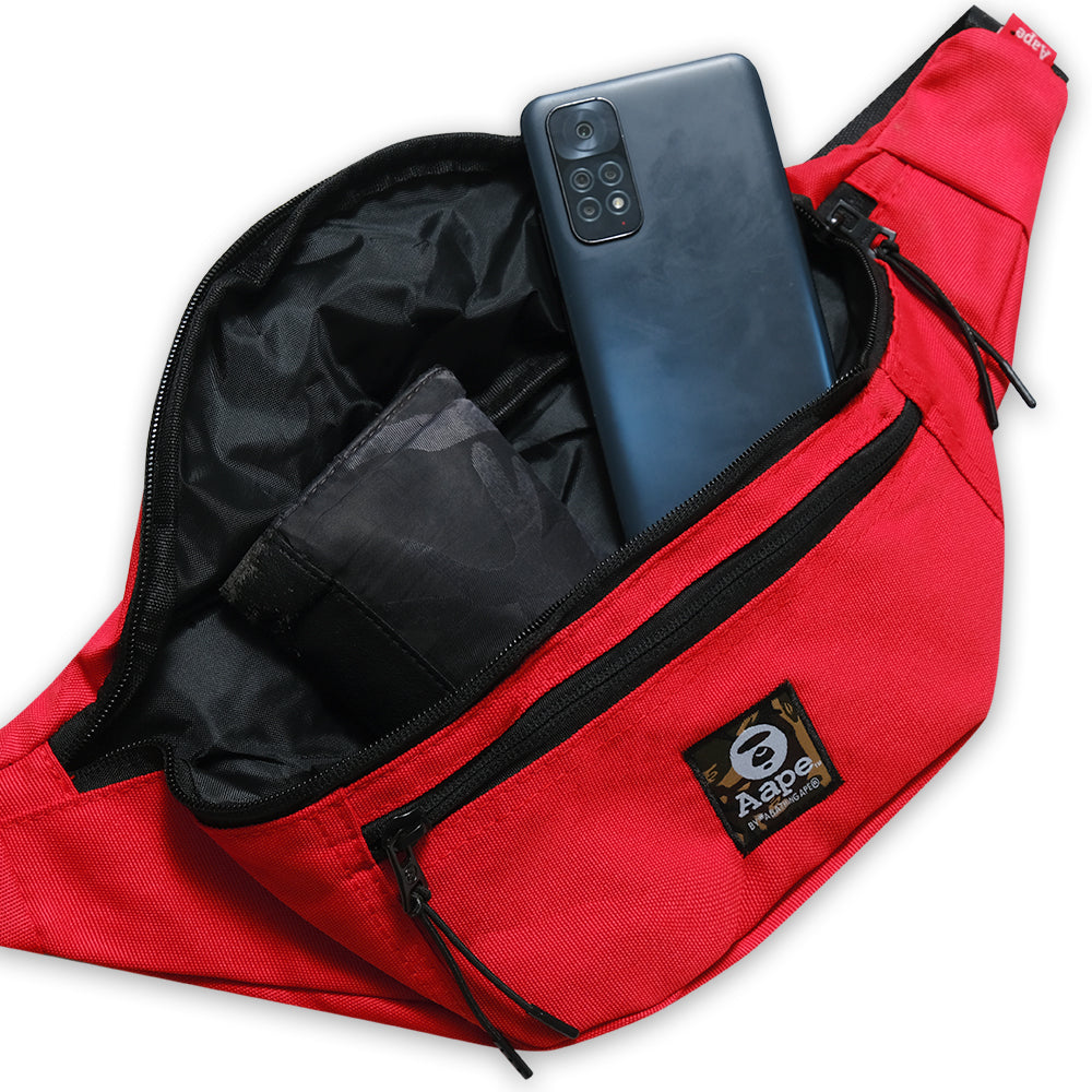 Aape by A Bathing Ape Camo Patch Waistbag