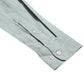 H&M Slim Fit Linen Long Sleeve Shirt Green