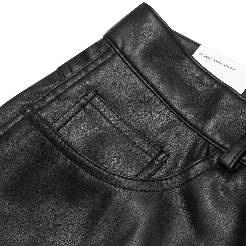 ZRA Faux Leather Pants Black
