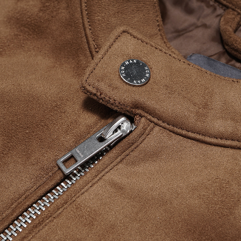 H&M Biker Jacket Brown