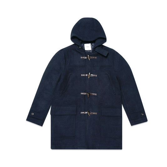 Mango Recycled Wool Coat Jacket Navy
